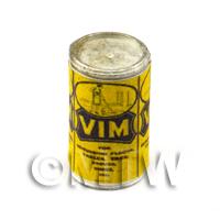 1/12th scale - Dolls House Miniature Can Of VIM Cleaner