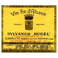 1/12th scale - Miniature French White Wine Label