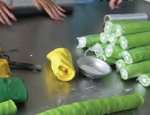 Rolling Uncured Nail Art Canes