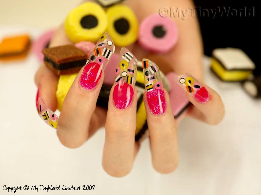 acrylic nail designs. Allsorts Nail Art Acrylic