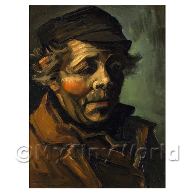 Van Gogh Painting - Head of a Peasant