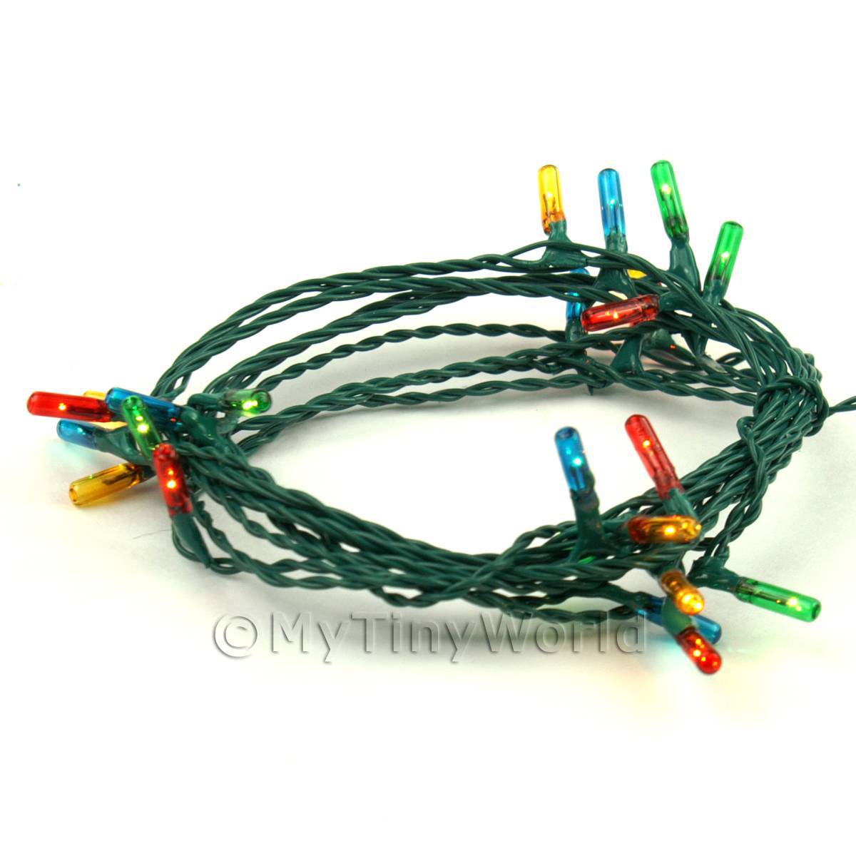 Dolls House Electric Lights [EOL]Dolls House Miniature String of 24