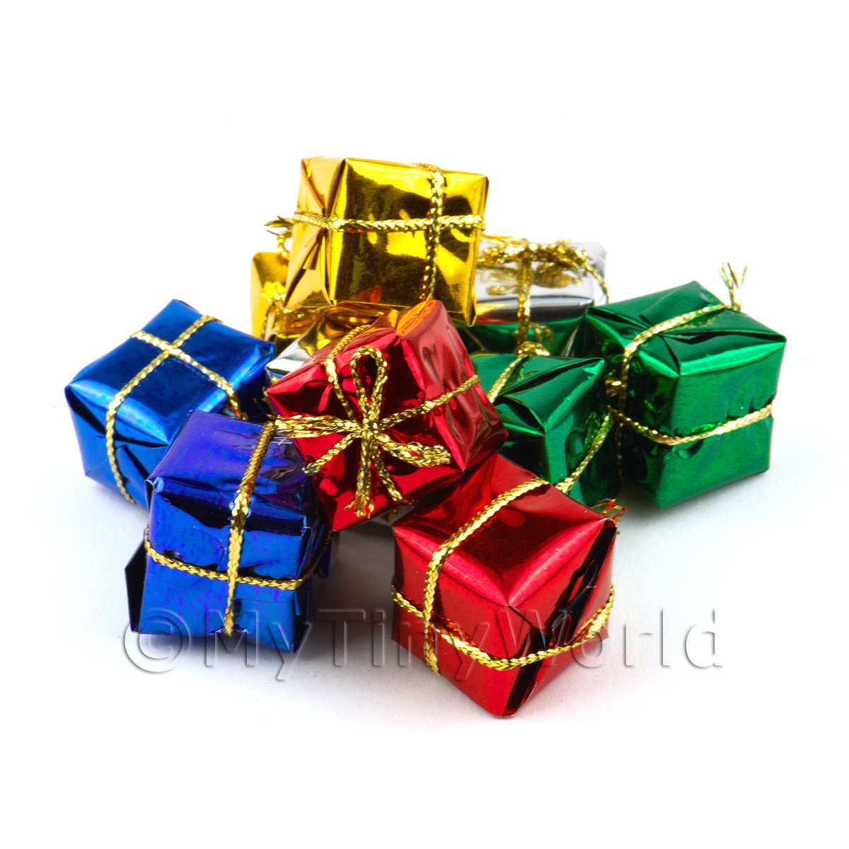 Dolls House Christmas - Dolls house Miniature set of 10 Christmas