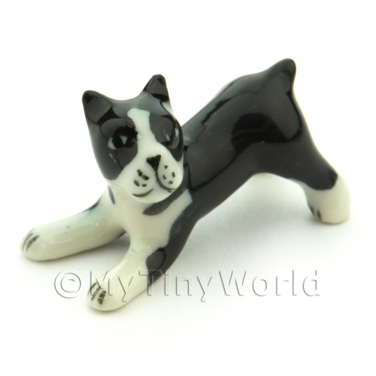 MyTinyWorld Dolls House Miniature Ceramic Boxer Dog
