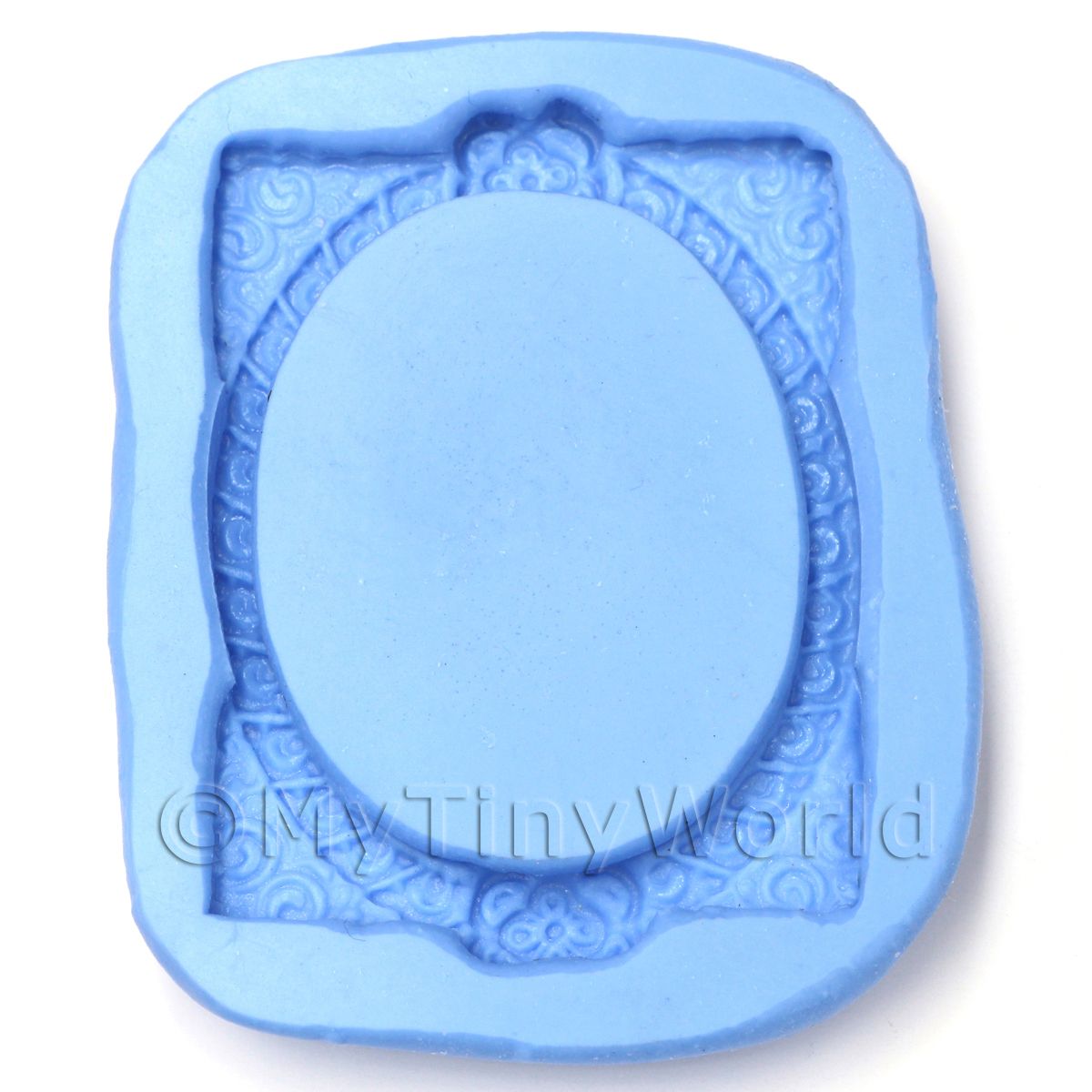 Dolls House Miniature Reusable Ornate Frame Silicone Mould