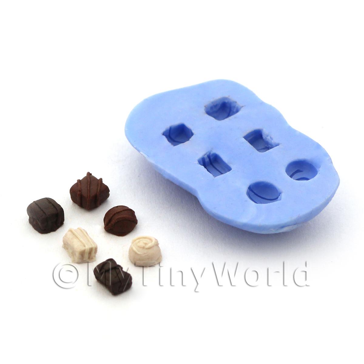 Silicone Chocolate Moulds 6 Pieces Silicone Moulds for Chocolate