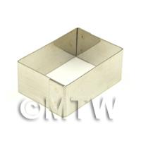 Metal Rectangular Shape Sugarcraft / Clay Cutter (30mm)