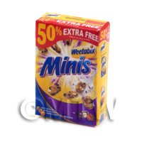 Dolls House Miniature Box of Weetabix Minis