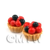 Dolls House Miniature Loose Handmade Very Berry Tart