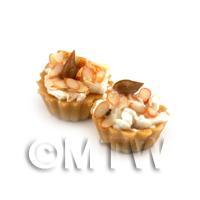 Dolls House Miniature Loose Handmade Chopped Almond Tart