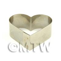Metal Heart Shape Sugarcraft / Clay Cutter (30mm)