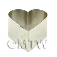 Metal Heart Shape Sugarcraft / Clay Cutter (20mm)