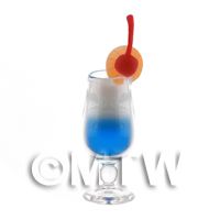 Miniature Birds of Paradise Cocktail In Handmade Glass 