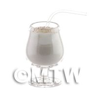 Miniature Brandy Alexander Cocktail In A Brandy Glass