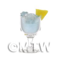 Miniature Disco Fizz Cocktail In a Handmade Glass 