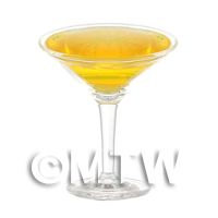 Miniature Orange Blossom No.1 Cocktail In A Martini Glass