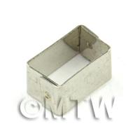 1/12th scale - Tiny Metal Rectangular Shape Sugarcraft / Clay Cutter (7mm)