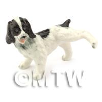 Dolls House Miniature Ceramic Cocker Spaniel 