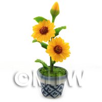 Dolls House Miniature Sunflower