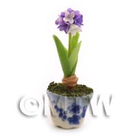 Dolls House Miniature Violet Hydrangea