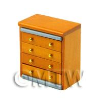 Dolls House Miniature Childrens Chest of Drawers 