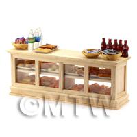 Dolls House Miniature Snack Display counter
