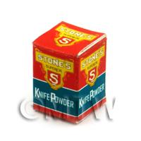 Dolls House Miniature Stones Knife Powder Box