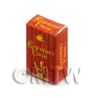 Dolls House Miniature Rowntrees Cocoa Powder Box