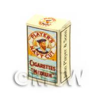 Dolls House Miniature Players Medium Cigarette Packet