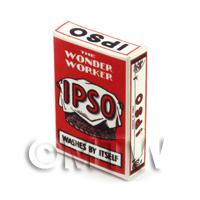 Dolls House Miniature IPSO Washing Powder Box