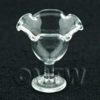 Dolls House Miniature Handmade Tall Glass Sundae Dish (OG4)