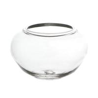 Dolls House Miniature Handmade Glass Fish Bowl 