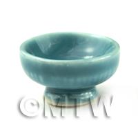 Dolls House Aquamarine 23mm Ceramic Fruit Bowl