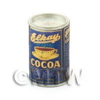 Dolls House Miniature Can Of Elkay Cocoa Powder