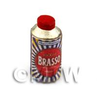 Dolls House Miniature Bottle Of Brasso