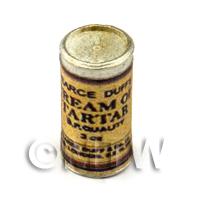 Dolls House Miniature Can Of Cream Of Tartar