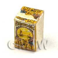 Dolls House Miniature Box of Parkinsons Health Salts