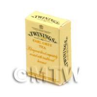 Dolls House Miniature Twinings Earl Grey Tea Box