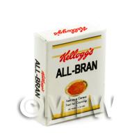 Dolls House Miniature Kelloggs All-Bran Box