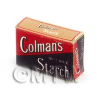 Dolls House Miniature Colmans No 1 Rice Starch Box