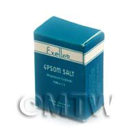 Dolls House Miniature Epsom Salts B.P. Box