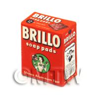 Dolls House Miniature 1950s Brillo Soap Pads Box