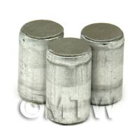 Miniature 15mm x 9mm Blank Aluminium Can With Removable Lid