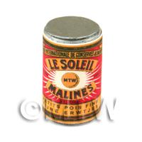 Dolls House Miniature Le Soleil Fine Garden Peas Can (1890s)