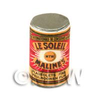 Dolls House Miniature Le Soleil Fine Flageolet Beans Can (1890s)