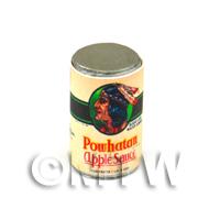Dolls House Miniature Powhatan Apple Sauce Can (1930s)