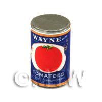 Dolls House Miniature Wayne Tomatoes Can (1930s)