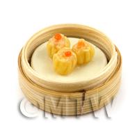 1/12th scale - Dolls House Miniature Handmade Dim Sum (Style 5)