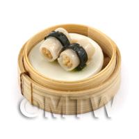 Dolls House Miniature Handmade Dim Sum (Style 10)