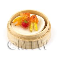 Dolls House Miniature Handmade Dim Sum (Style 11)